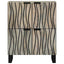 Medieopbevaringsskabe & -reoler Hvid og sort 60 x 33 x 75 cm