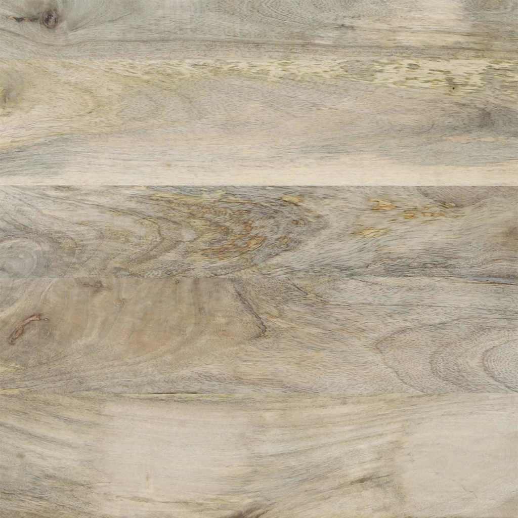 Sideboard Hvid 80 x 33 x 75 cm Massivt mangotræ