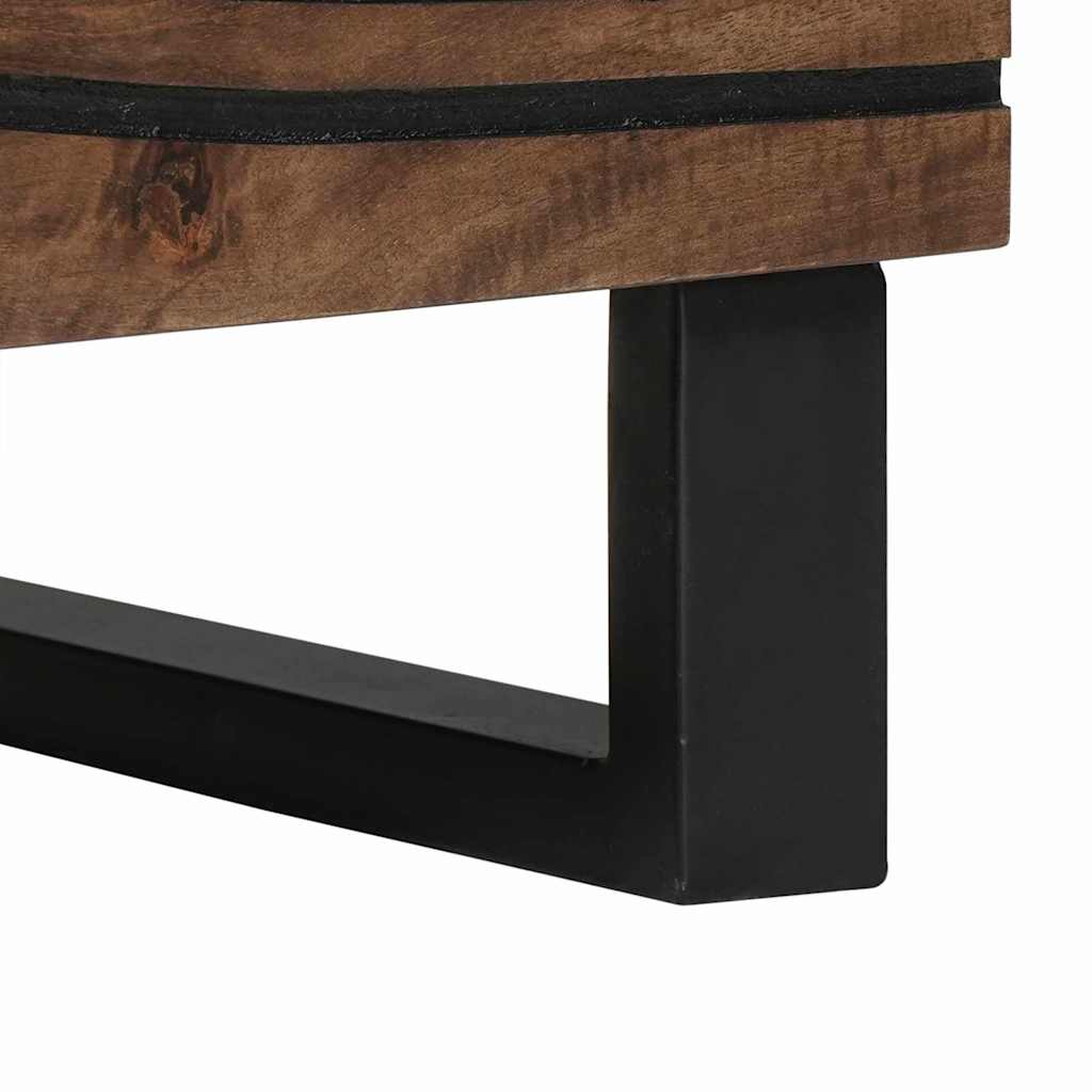 Natskab 2 stk. Valnød 40 x 33 x 46 cm Konstrueret træ