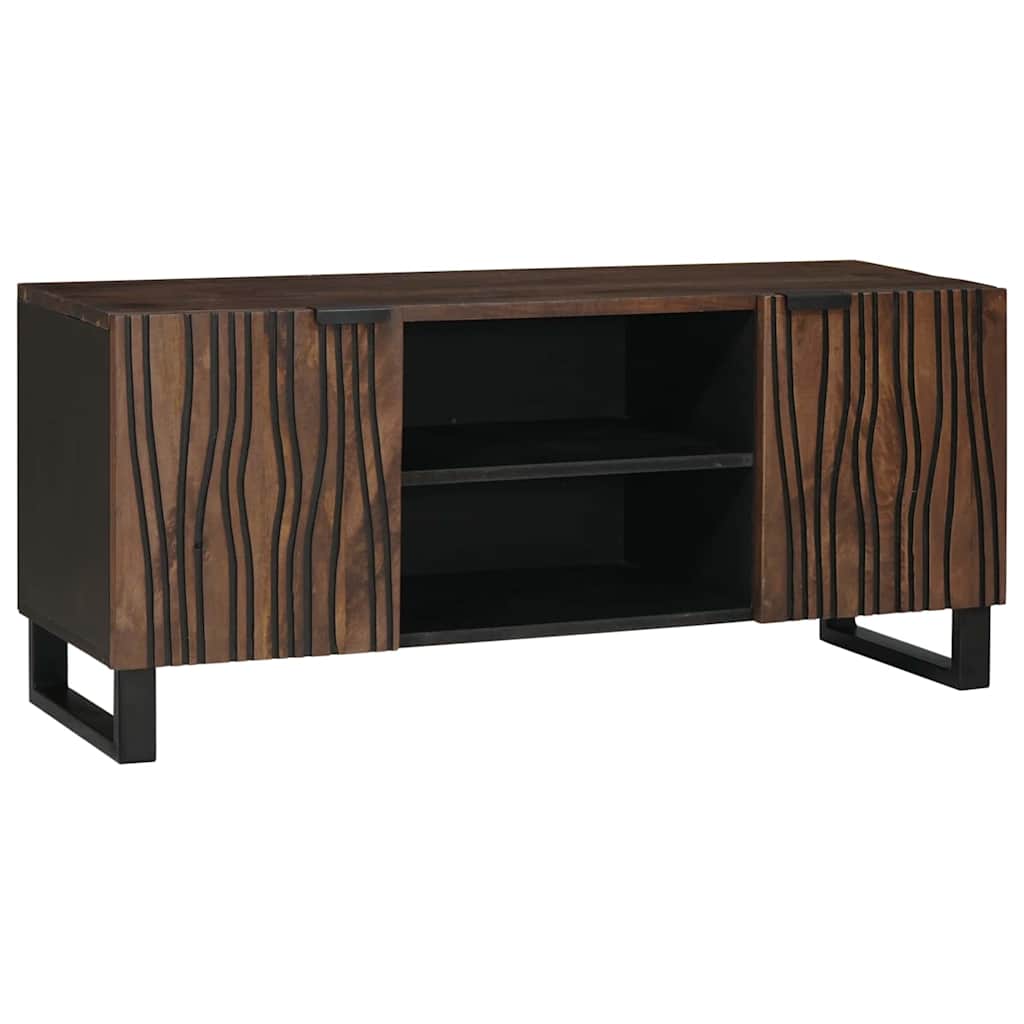 TV Enheder 105 x 33 x 46 cm Valnød Konstrueret træ