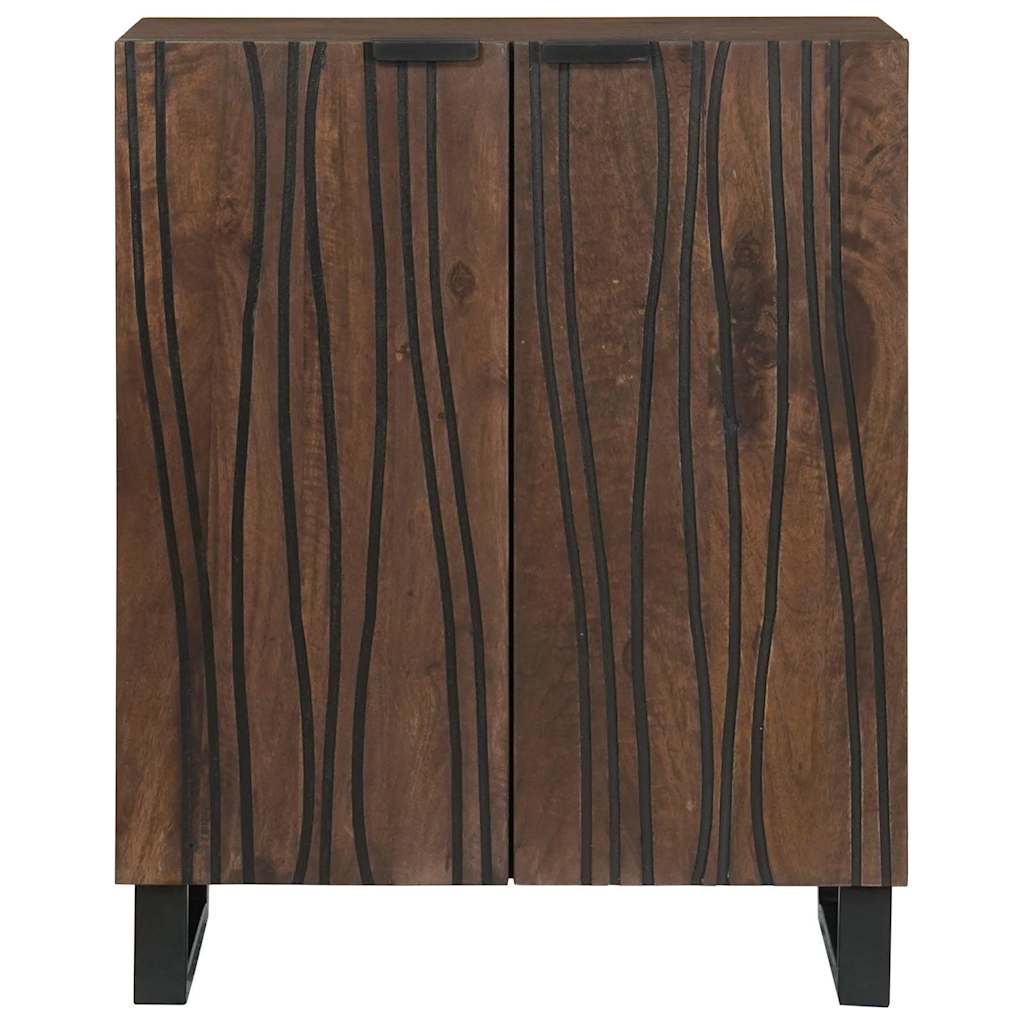 Sideboard Valnød 60 x 33,5 x 75 cm Massivt mangotræ