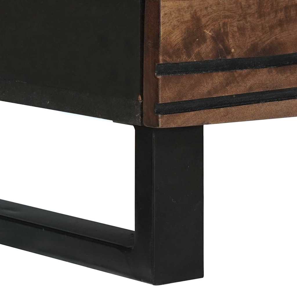 Sideboard Brun 60 x 33.5 x 75 cm Massivt mangotræ