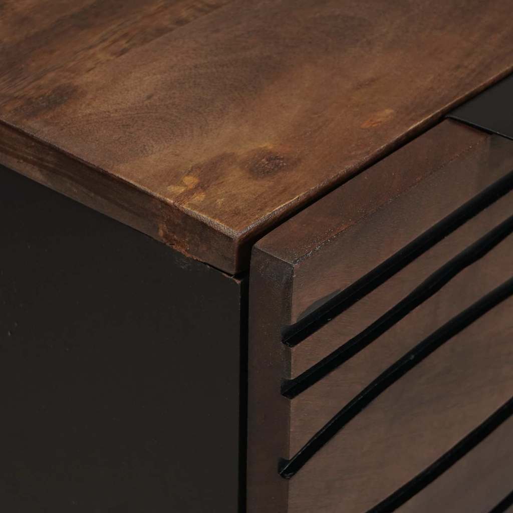 Sideboard Brun 60 x 33.5 x 75 cm Massivt mangotræ