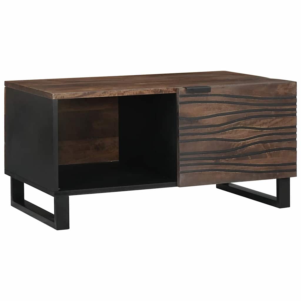 Sofabord Valnød 80 x 50 x 40 cm Konstrueret træ