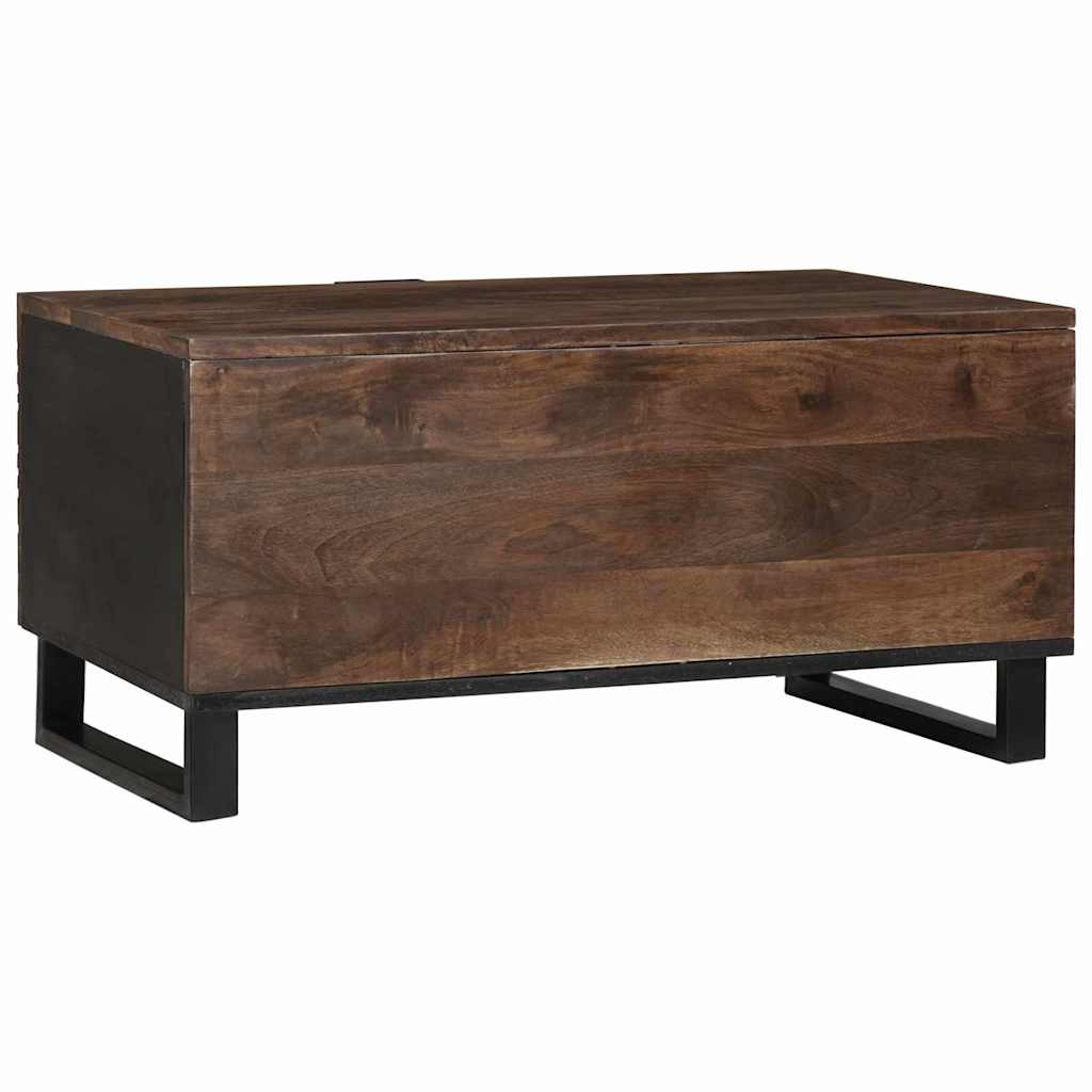 Sofabord Valnød 80 x 50 x 40 cm Konstrueret træ