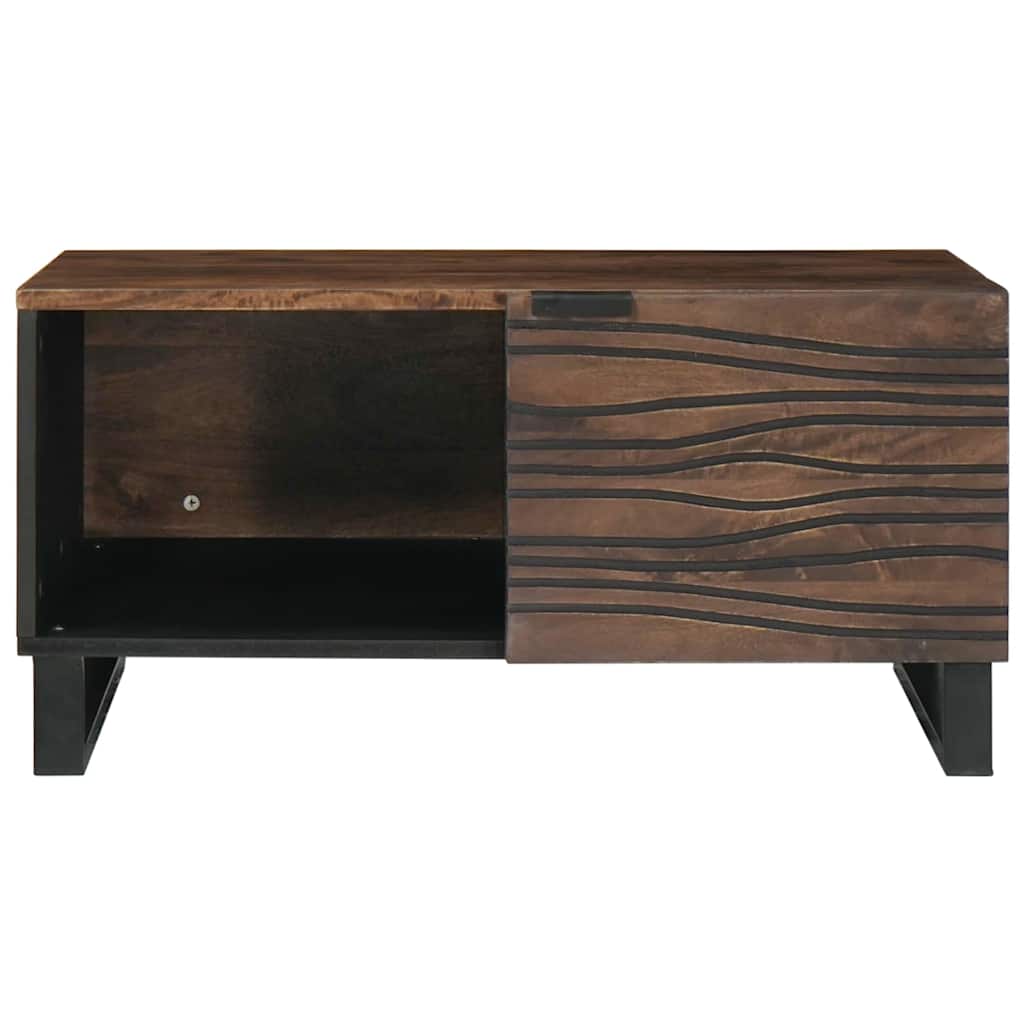 Sofabord Valnød 80 x 50 x 40 cm Konstrueret træ