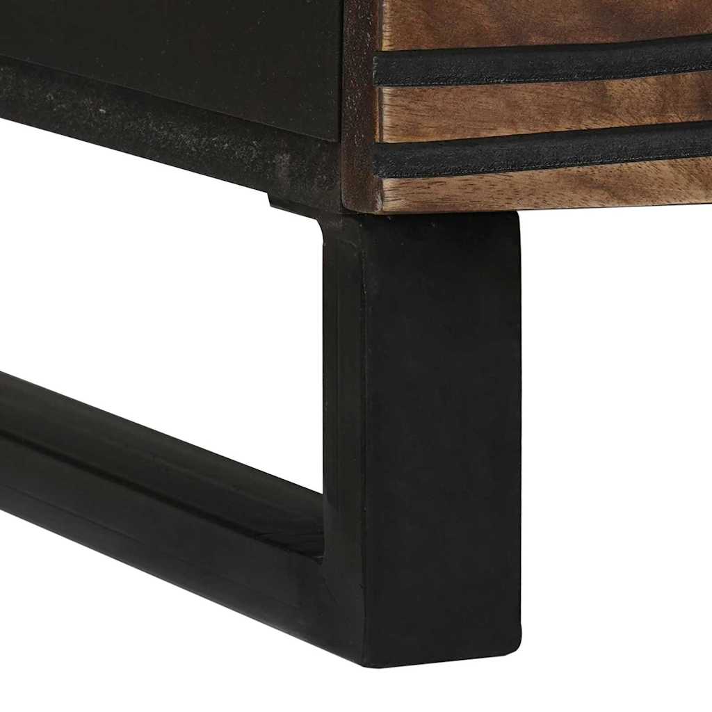 Sofabord Valnød 80 x 50 x 40 cm Konstrueret træ