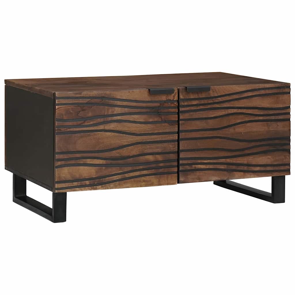 Sofabord Valnød 80 x 50 x 40 cm Konstrueret træ