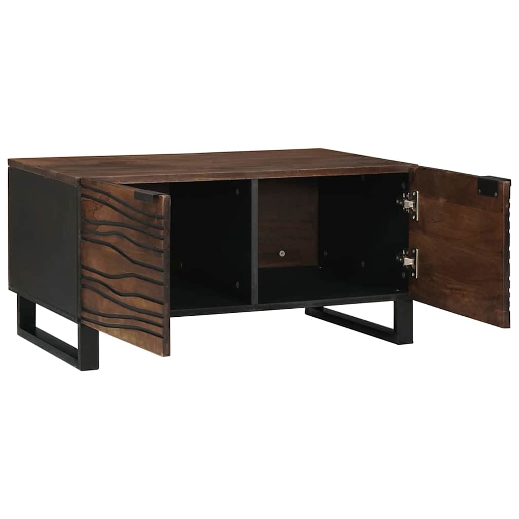 Sofabord Valnød 80 x 50 x 40 cm Konstrueret træ