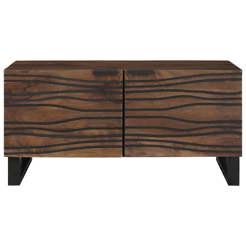 Sofabord Valnød 80 x 50 x 40 cm Konstrueret træ