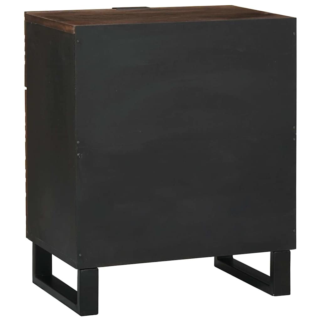 Natskab Valnød 50 x 33 x 60 cm Konstrueret træ