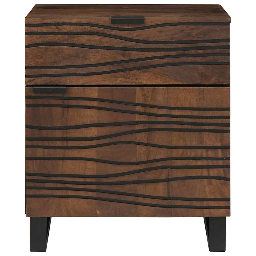 Natskab Valnød 50 x 33 x 60 cm Konstrueret træ