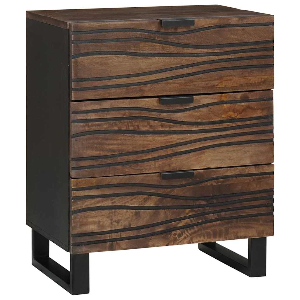 Natskab Valnød 50 x 33 x 62 cm Konstrueret træ