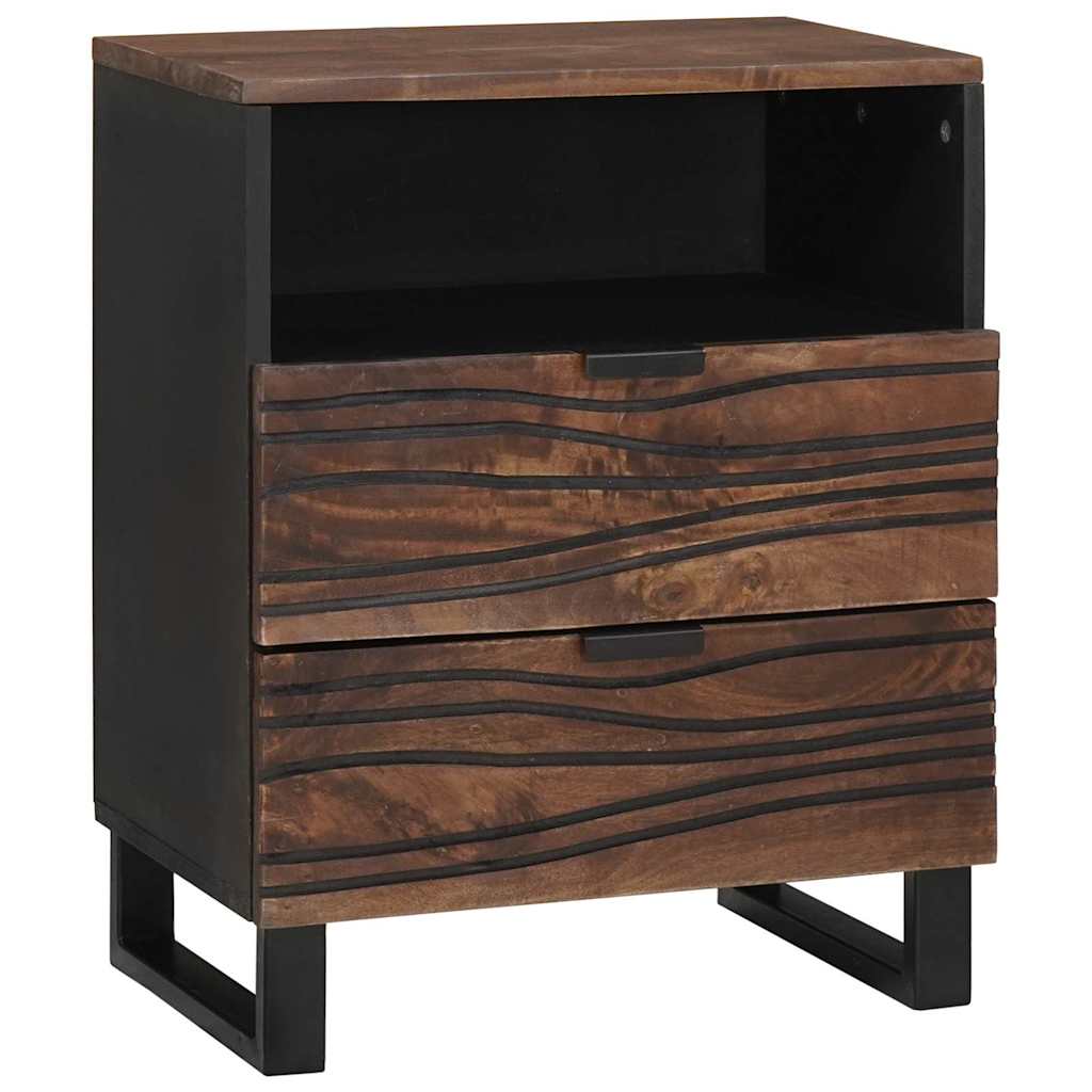 Natskab Valnød 50 x 33 x 62 cm Konstrueret træ