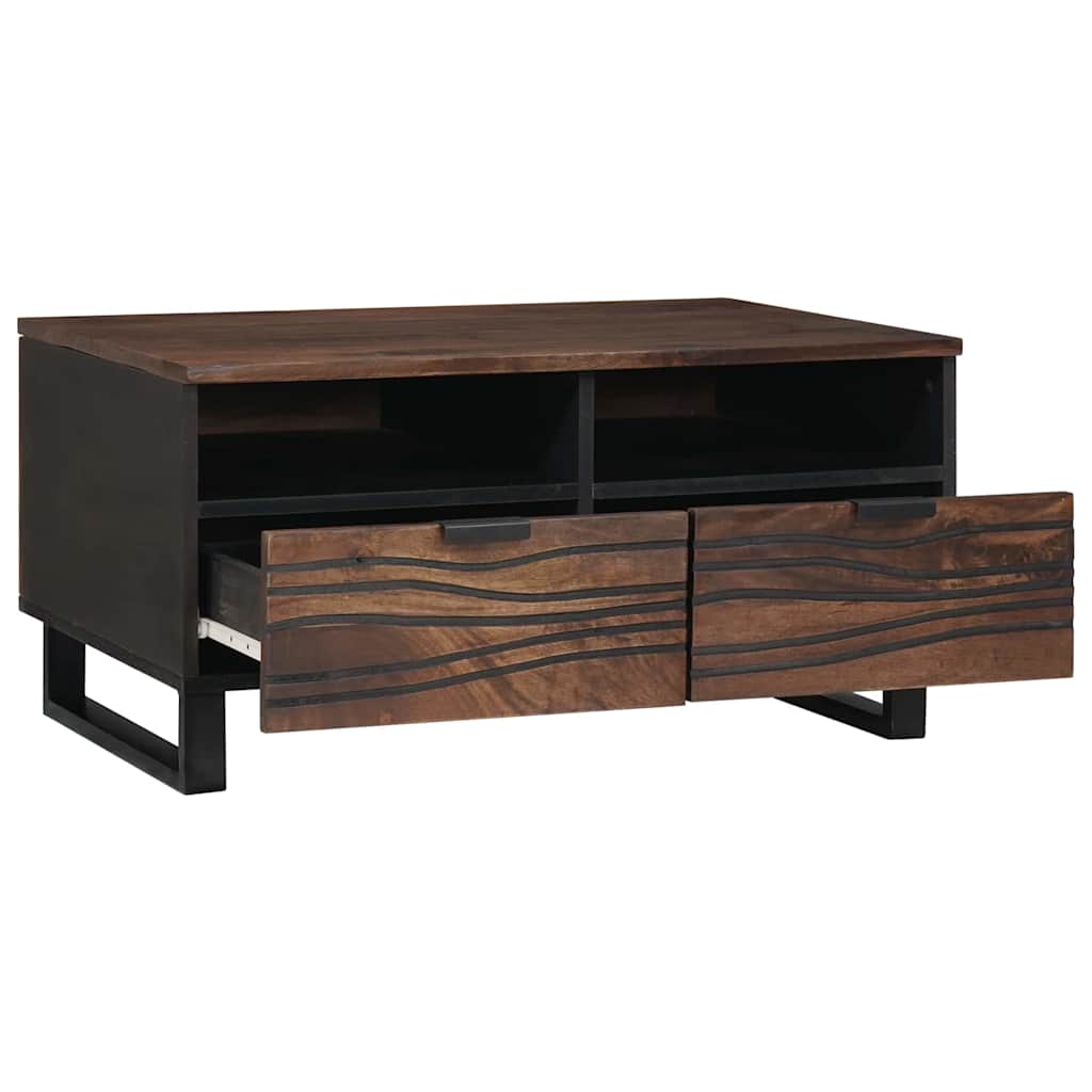 Sofabord Valnød 80 x 54 x 40 cm Konstrueret træ