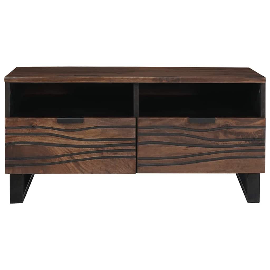 Sofabord Valnød 80 x 54 x 40 cm Konstrueret træ