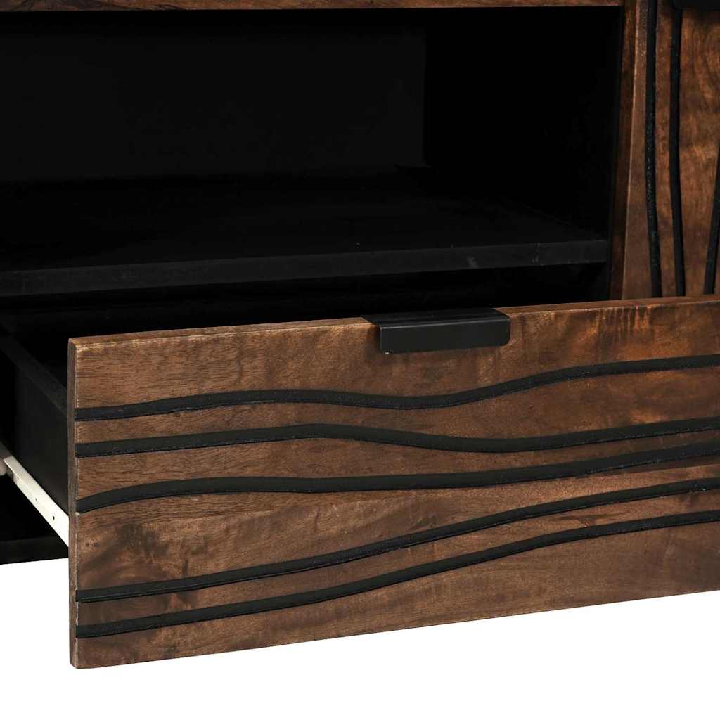 TV Enheder 105 x 33 x 46 cm Valnød Konstrueret træ
