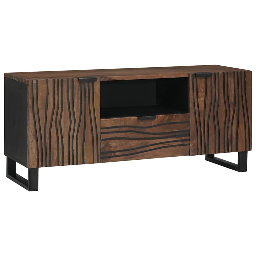 TV Enheder 105 x 33 x 46 cm Valnød Konstrueret træ