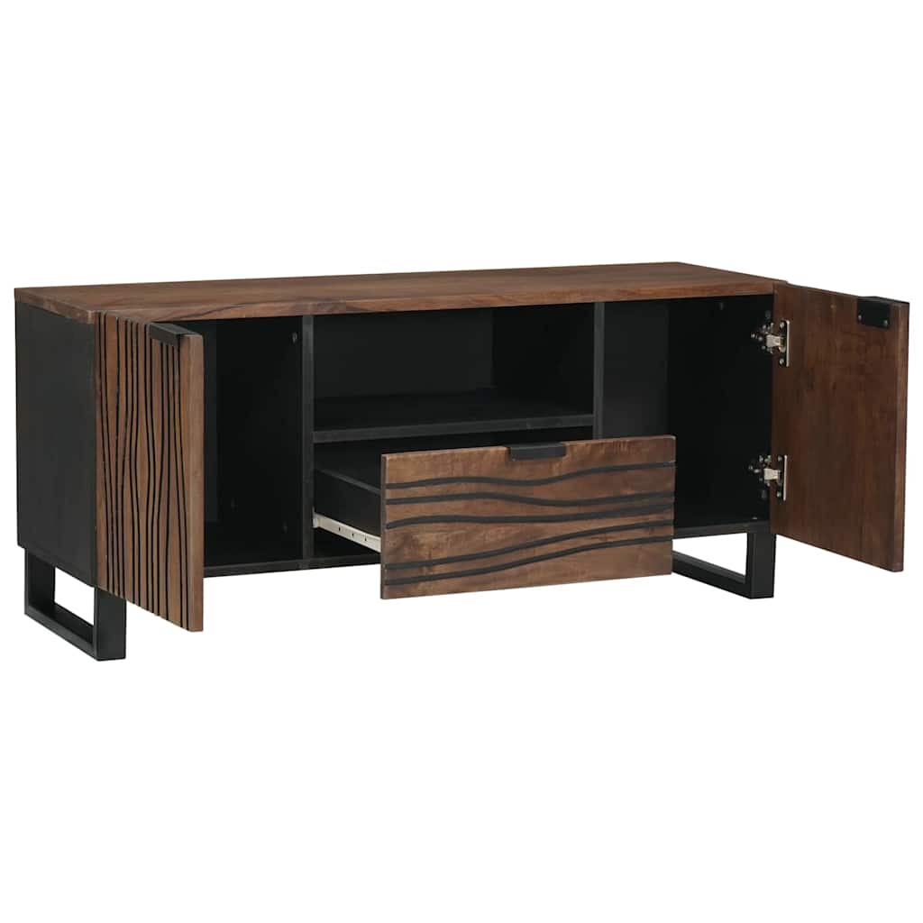 TV Enheder 105 x 33 x 46 cm Valnød Konstrueret træ