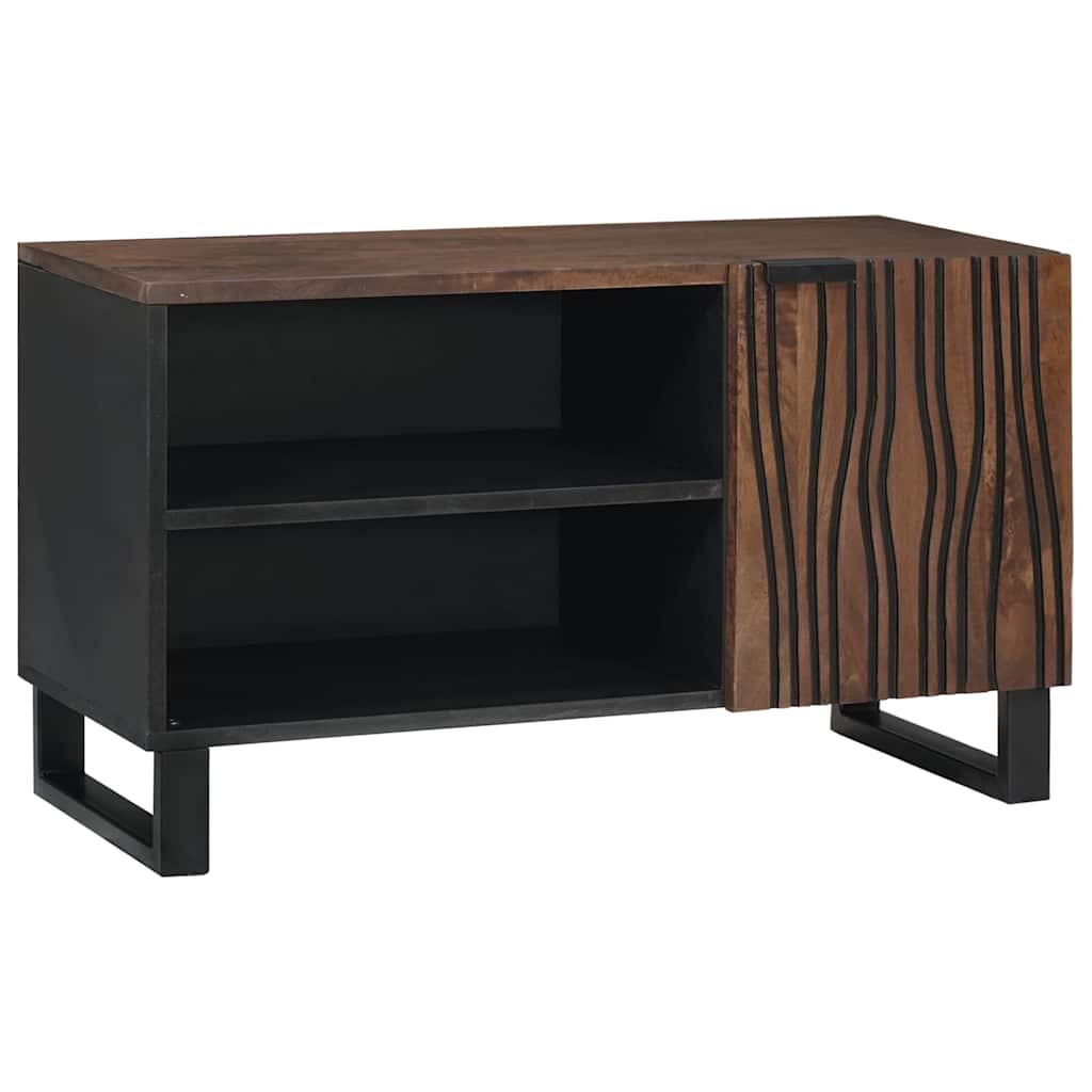 TV Enheder 80 x 33 x 46 cm Valnød Konstrueret træ