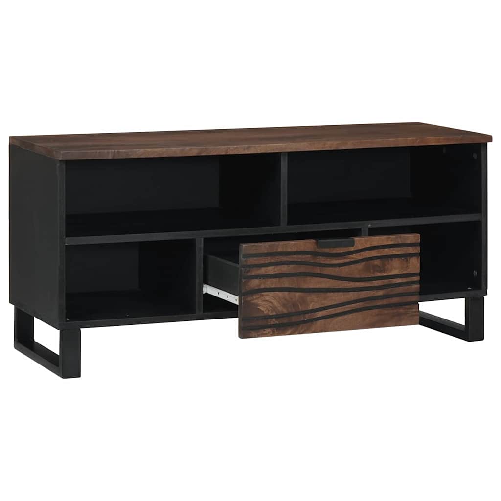 TV Enheder 105 x 33 x 46 cm Valnød Konstrueret træ