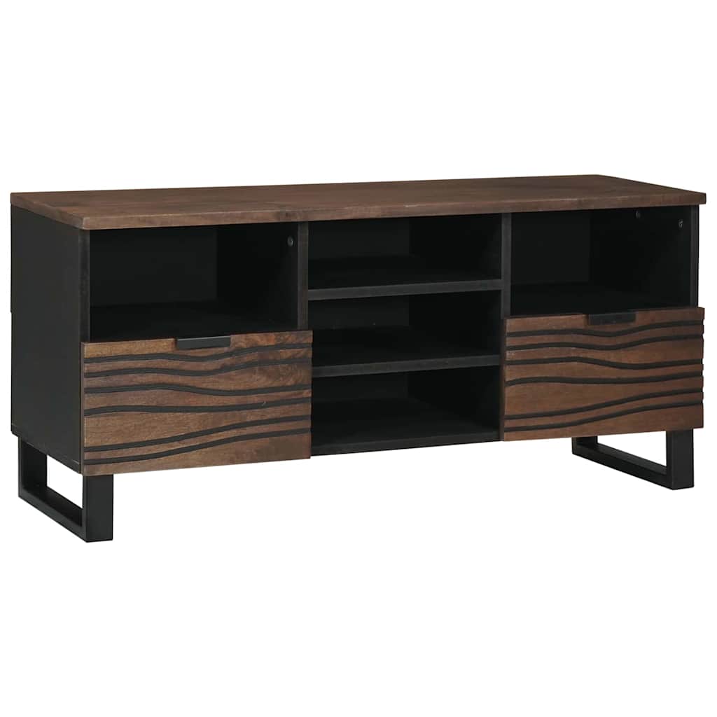 TV Enheder 100 x 33 x 46 cm Valnød Konstrueret træ