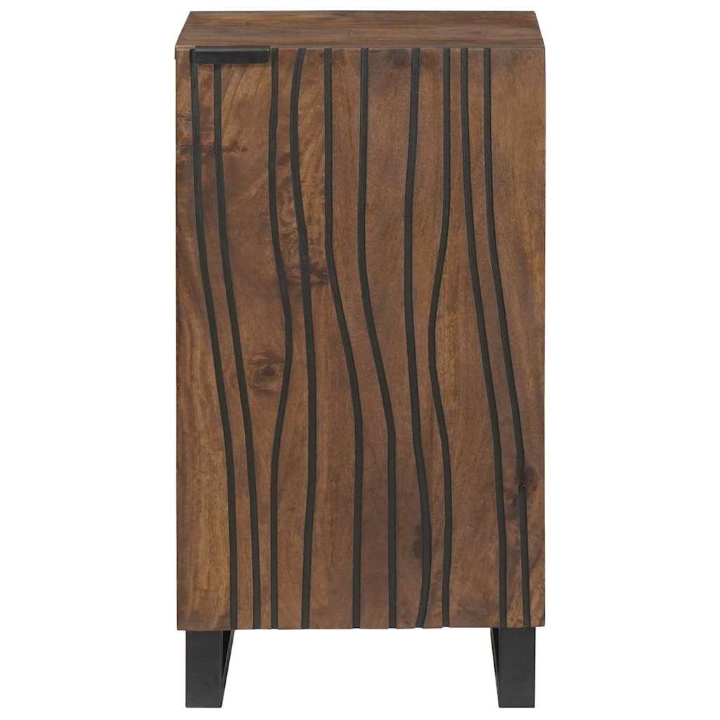 Sideboard Brun 40 x 33 x 75 cm Massivt mangotræ