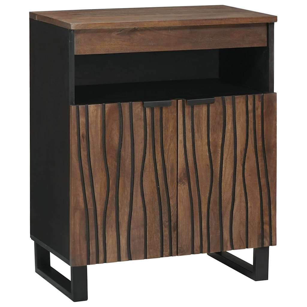 Sideboard Brun 60 x 33 x 75 cm Massivt mangotræ