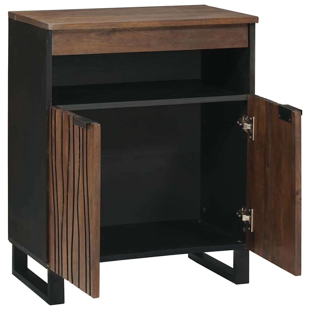 Sideboard Brun 60 x 33 x 75 cm Massivt mangotræ