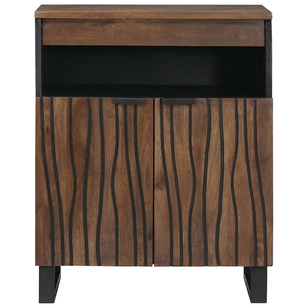 Sideboard Brun 60 x 33 x 75 cm Massivt mangotræ