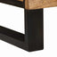TV-skab med hylde Brun 105 x 33 x 46 cm Massivt mangotræ