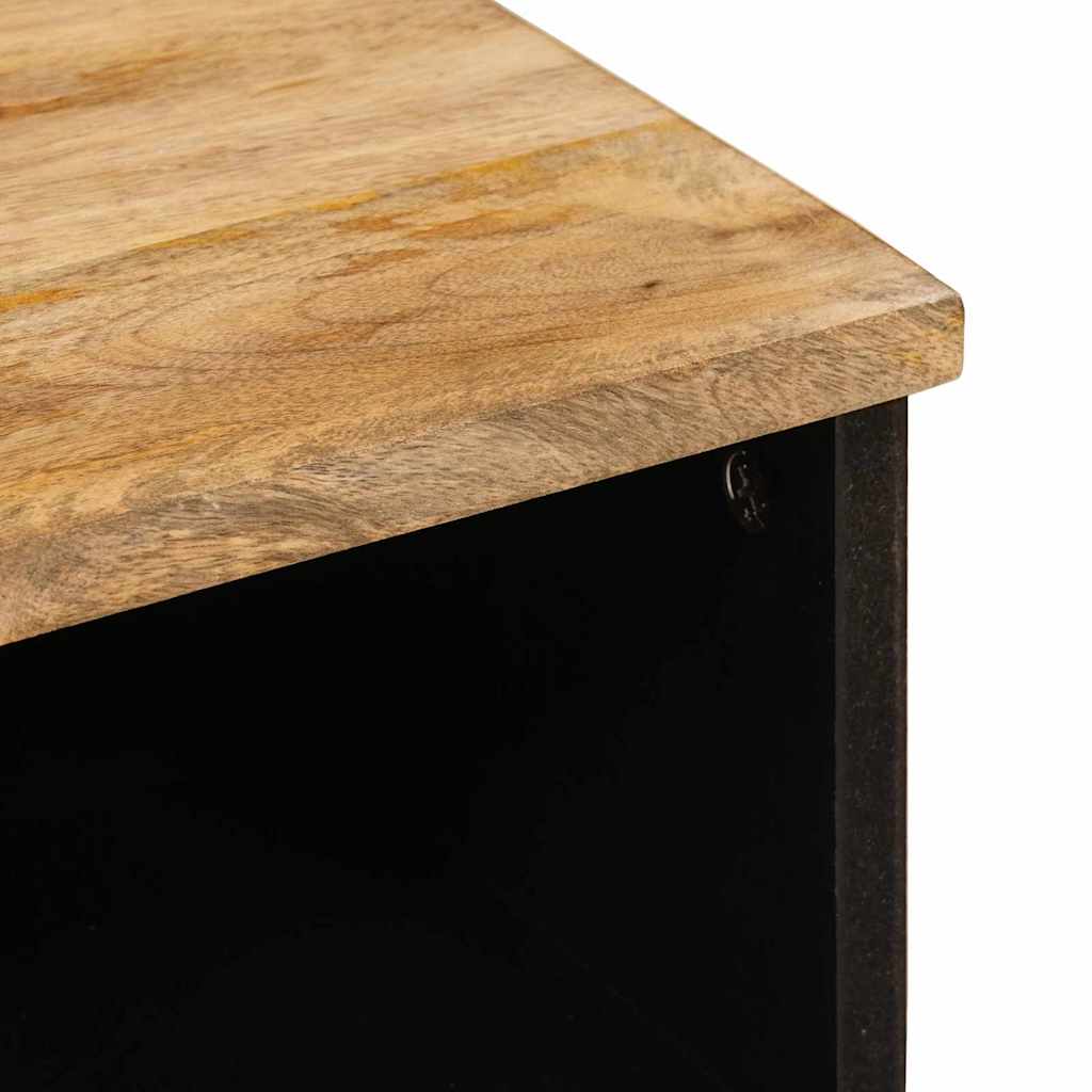TV-skab med skuffe Brun 70 x 33 x 46 cm Massivt mangotræ