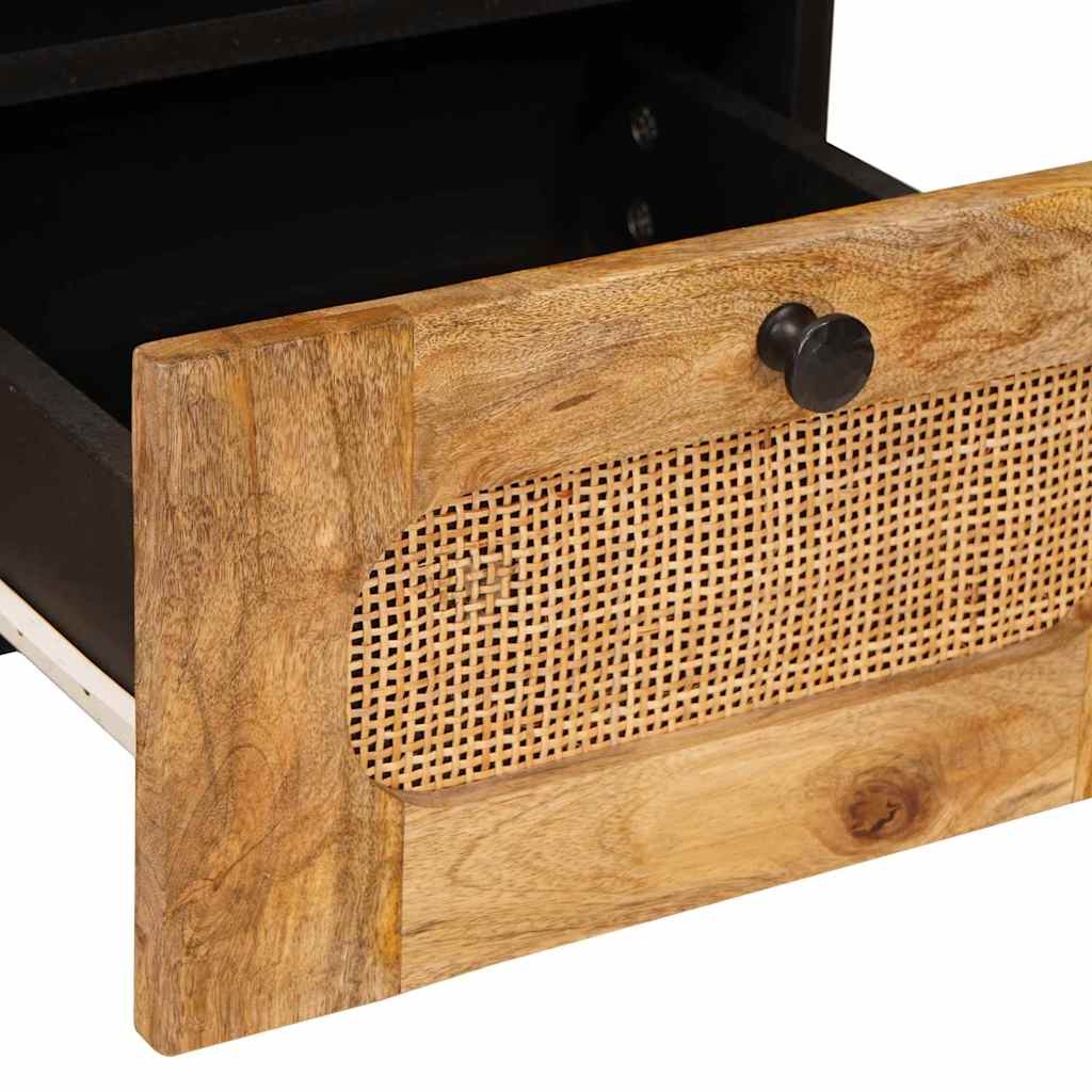TV-skab med skuffe Brun 70 x 33 x 46 cm Massivt mangotræ