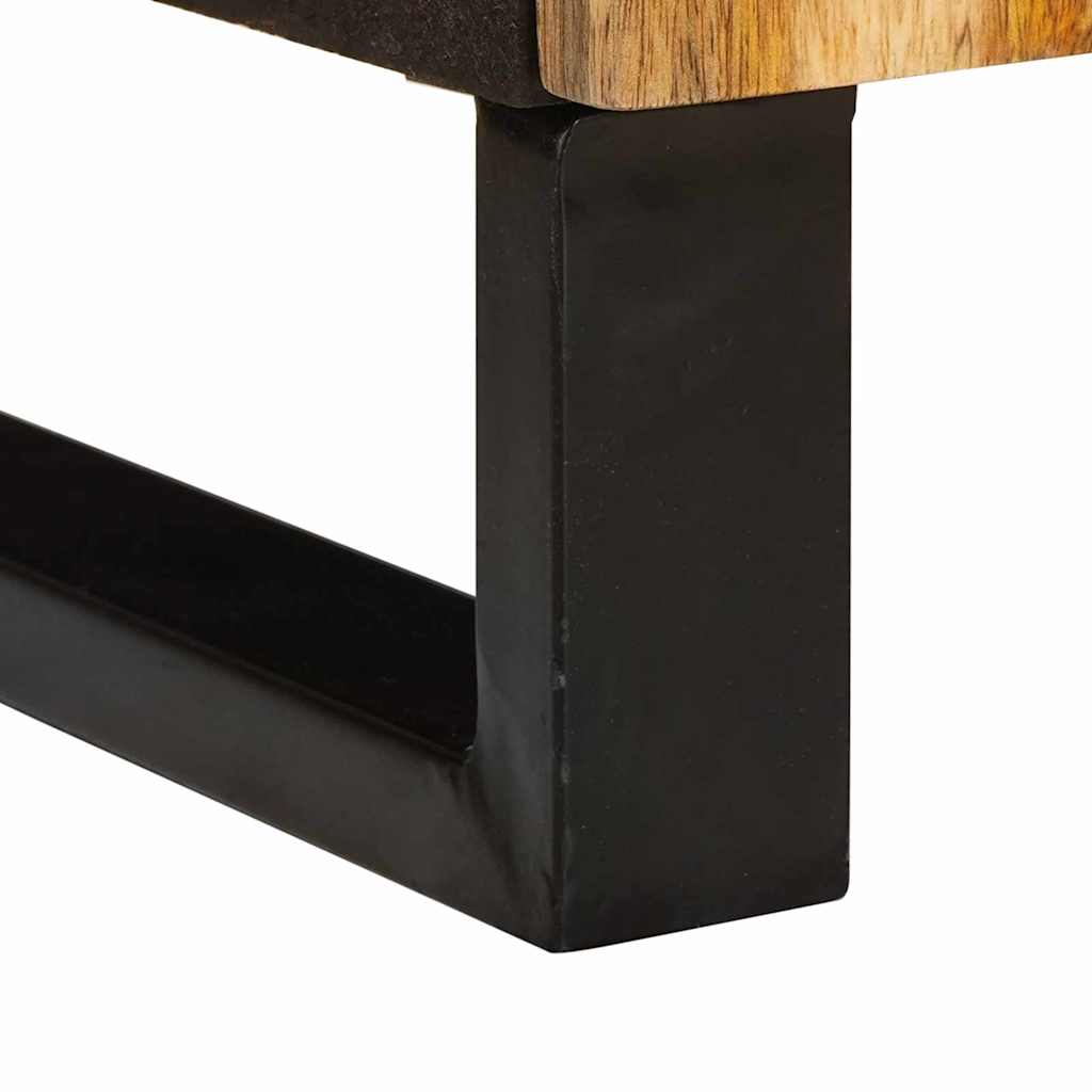 TV-skab med skuffe Brun 70 x 33 x 46 cm Massivt mangotræ