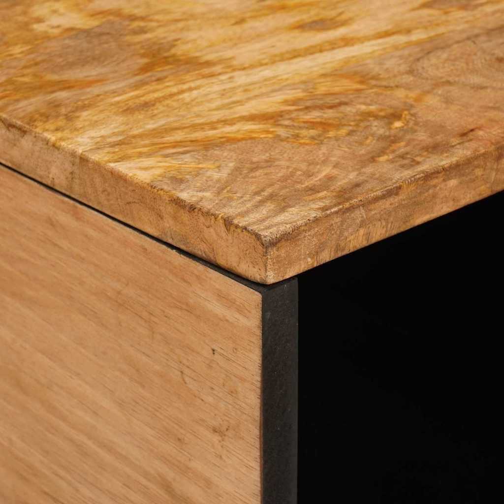 Sofabord Naturfarvet 80 x 50 x 40 cm Massivt mangotræ