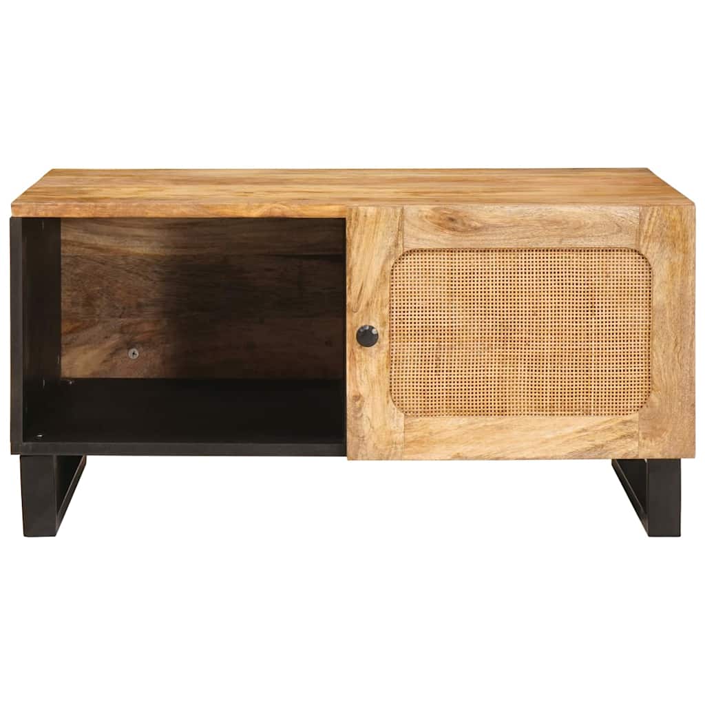 Sofabord Naturfarvet 80 x 50 x 40 cm Massivt mangotræ