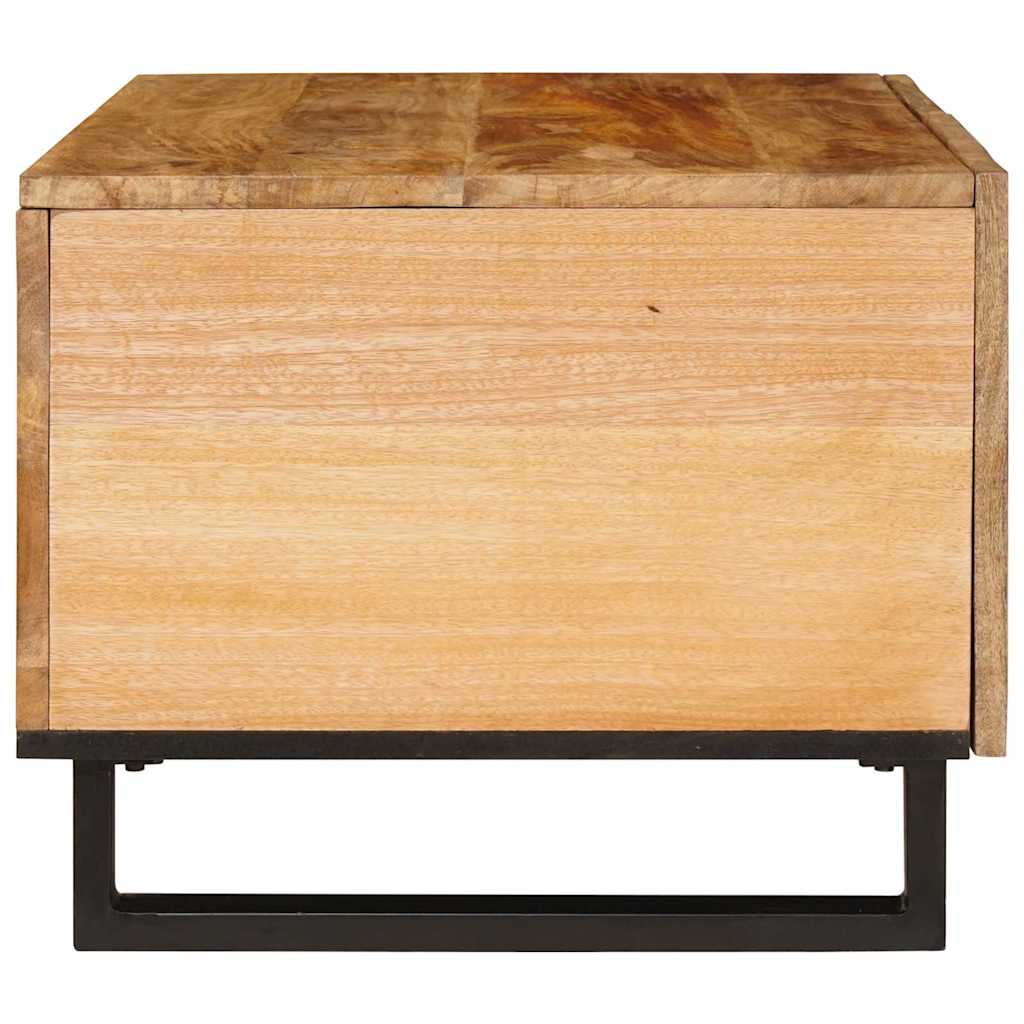 Sofabord Naturfarvet 80 x 50 x 40 cm Massivt mangotræ