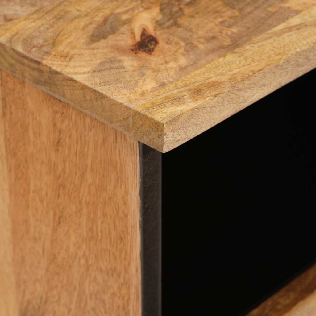 Natskab 2 stk. Naturfarvet 40 x 33 x 46 cm Massivt mangotræ