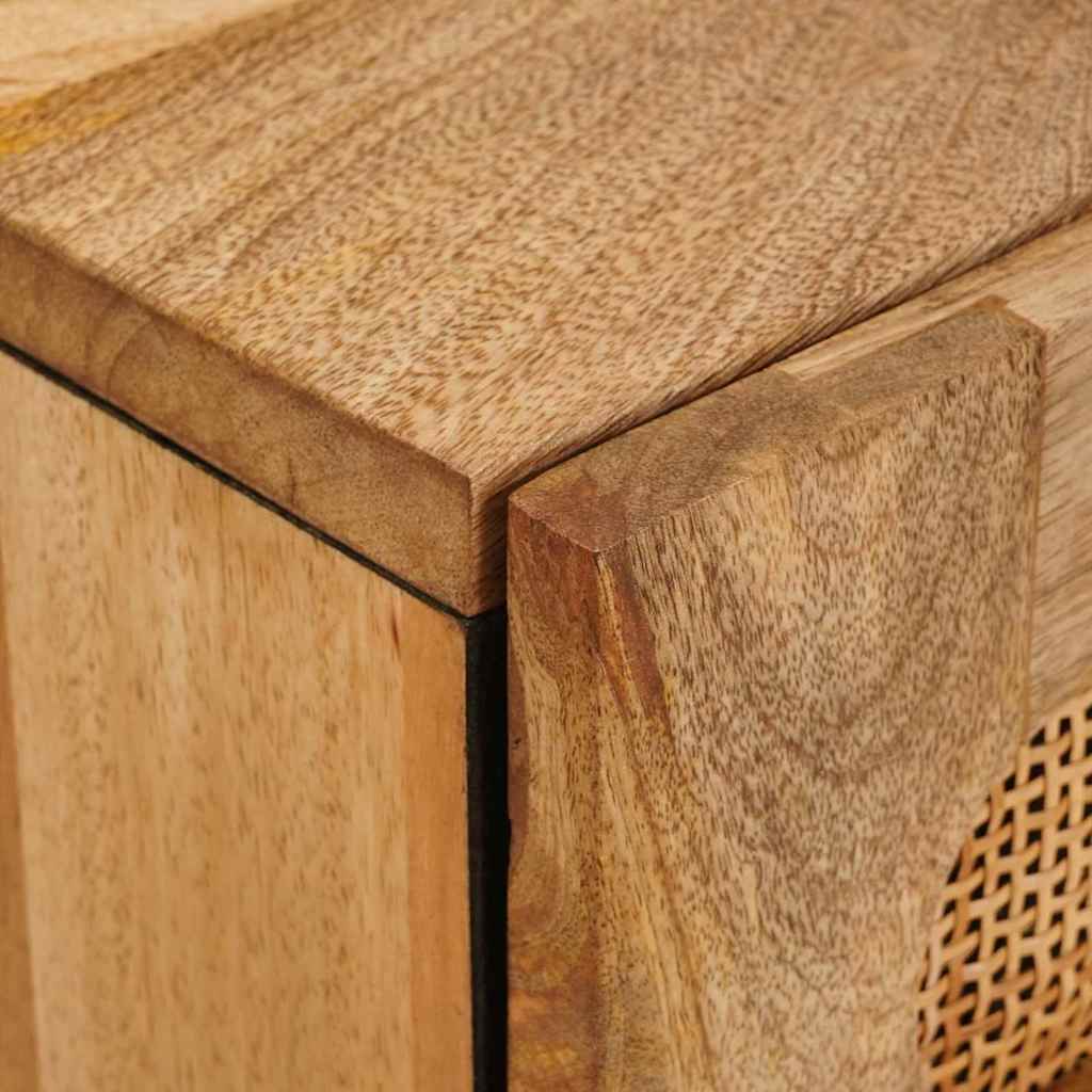 Natskab Naturfarvet 50 x 33 x 60 cm Massivt mangotræ