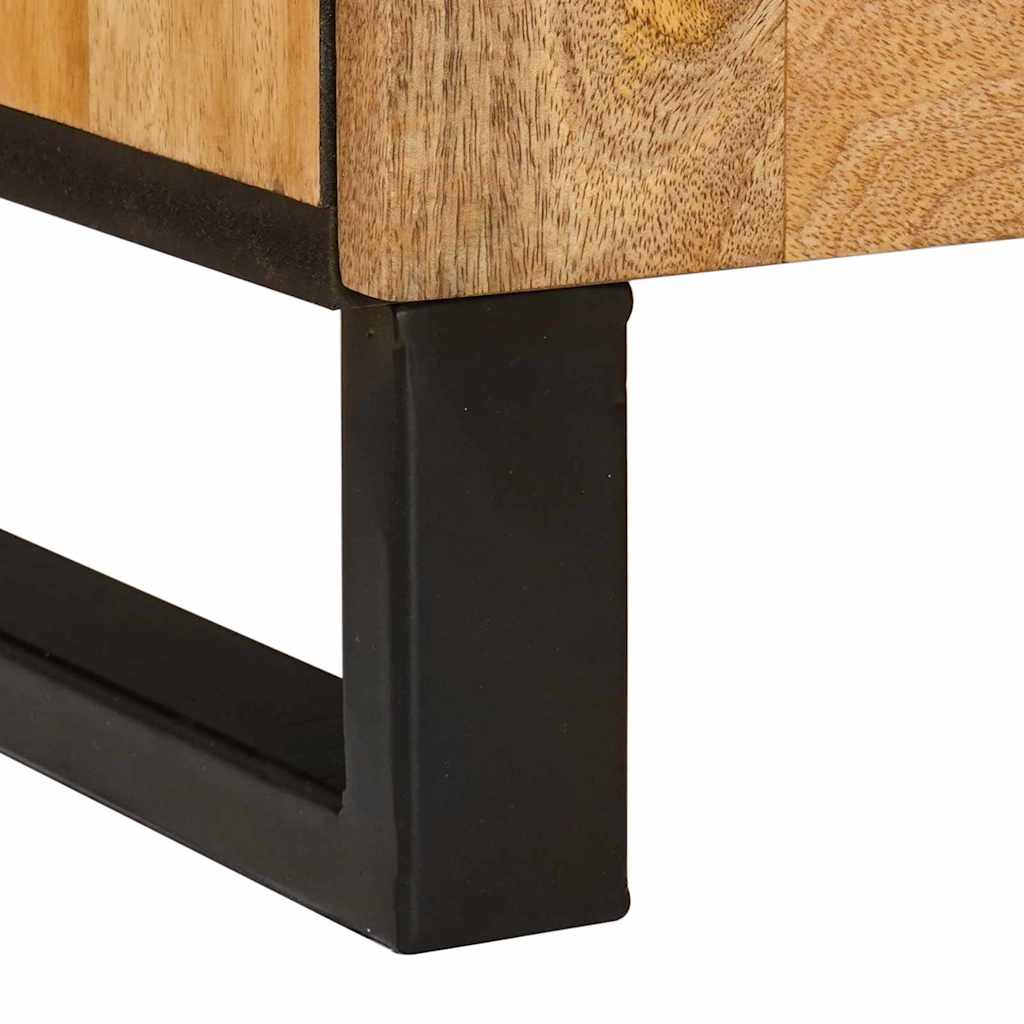 Natskab Naturfarvet 50 x 33 x 60 cm Massivt mangotræ