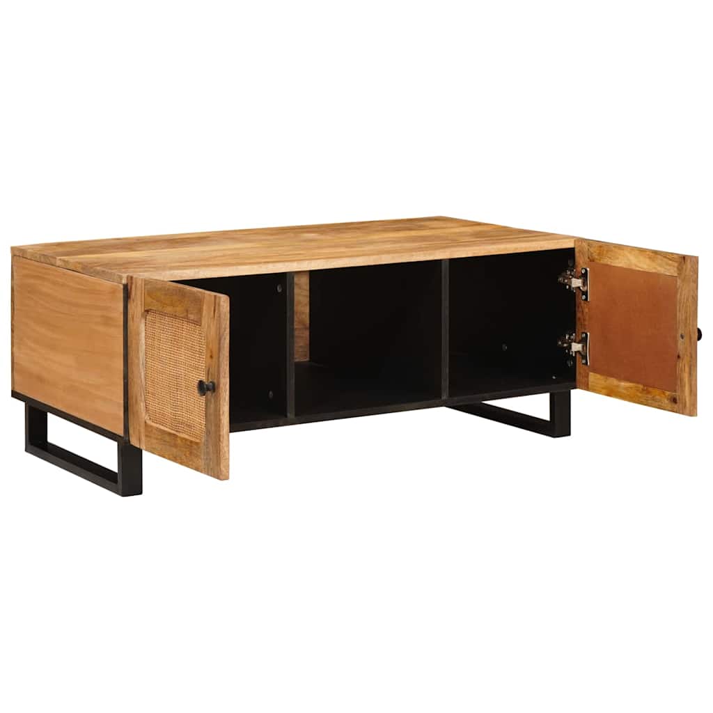 Sofabord Artisan Egetræ 100 x 54 x 40 cm Massivt mangotræ