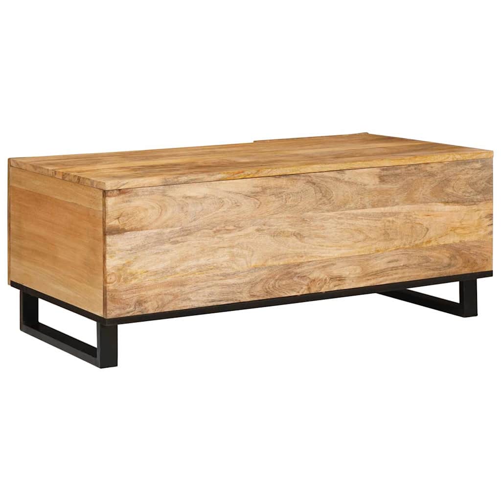 Sofabord Artisan Egetræ 100 x 54 x 40 cm Massivt mangotræ