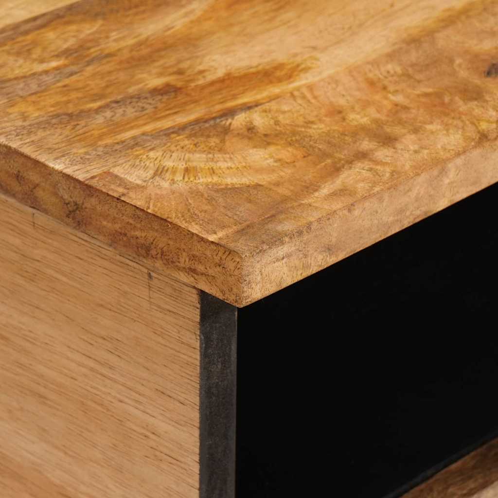 Sofabord Artisan Egetræ 80 x 54 x 40 cm Massivt mangotræ