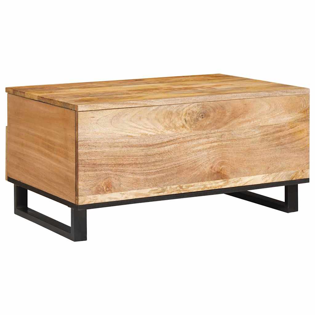 Sofabord Artisan Egetræ 80 x 54 x 40 cm Massivt mangotræ