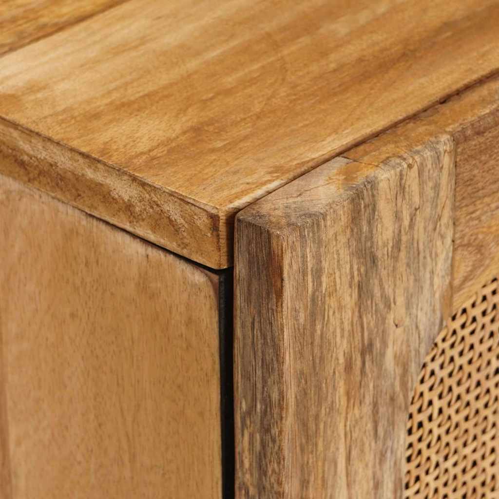 TV-skab Brun 105 x 33 x 46 cm Massivt mangotræ
