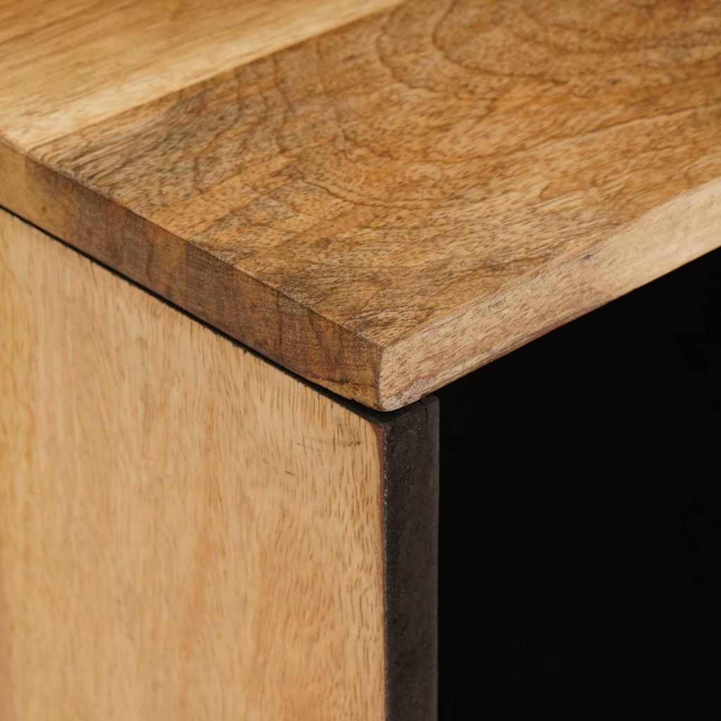 TV-skab Brun 80 x 33 x 46 cm Massivt mangotræ