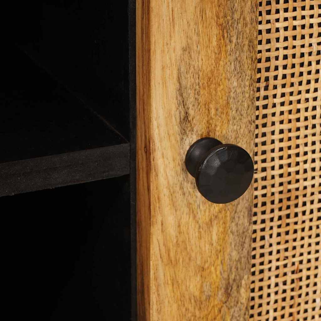 TV-skab Brun 80 x 33 x 46 cm Massivt mangotræ