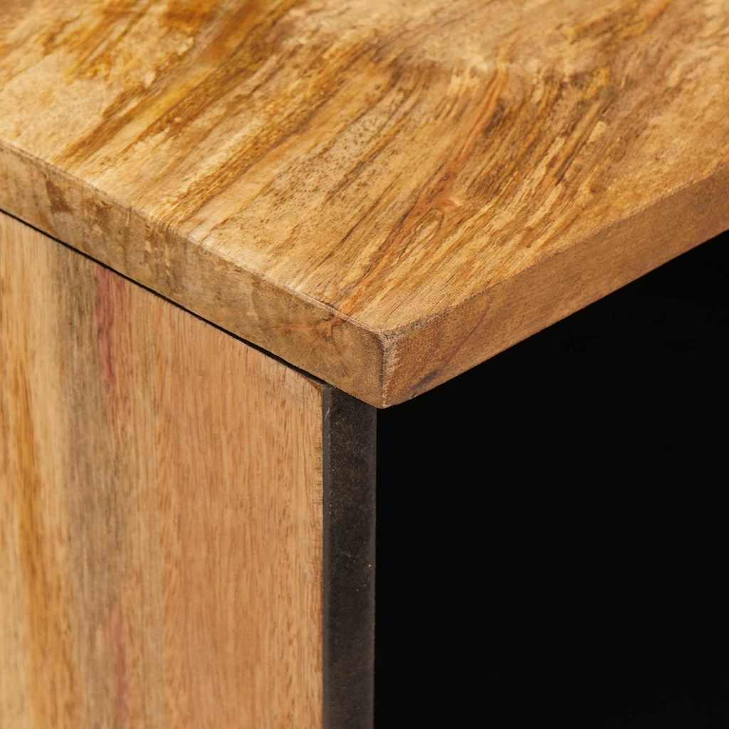 TV-skab med skuffe Brun 100 x 33 x 46 cm Massivt mangotræ