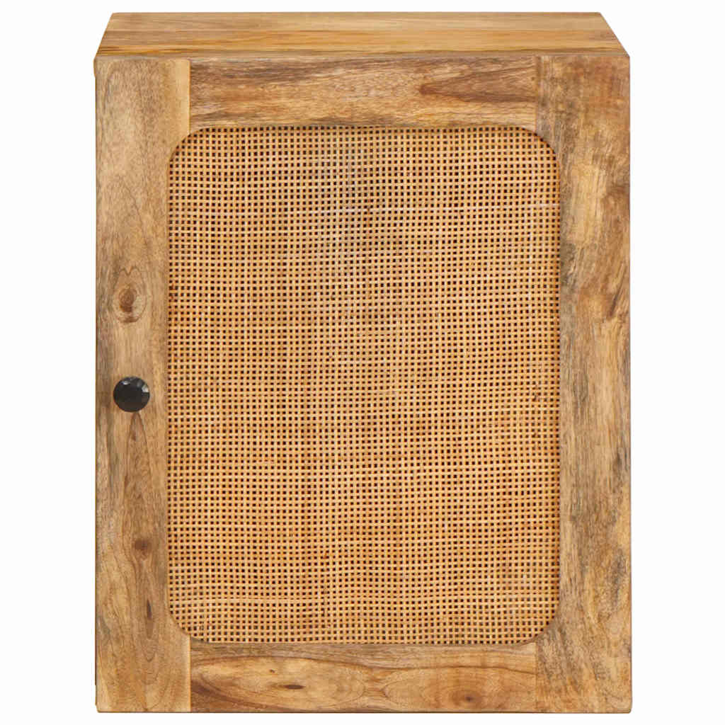 Badeværelse Hænge Skab Brun 38 x 33 x 48 cm Massivt mangotræ