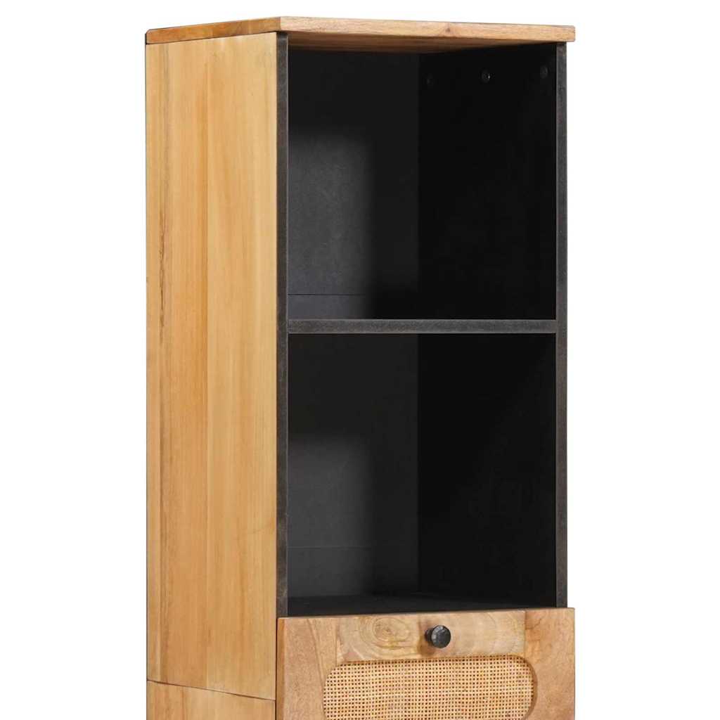 Badeværelsesskab Brun 38 x 33 x 160 cm Massivt mangotræ